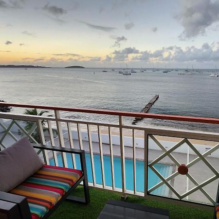 Beau Duplex Vue Mer Avec Piscine Et Acces Plage Marigot  Dış mekan fotoğraf